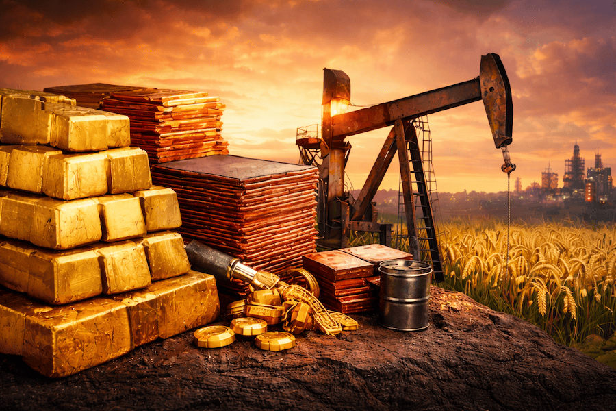 Investing in commodities
